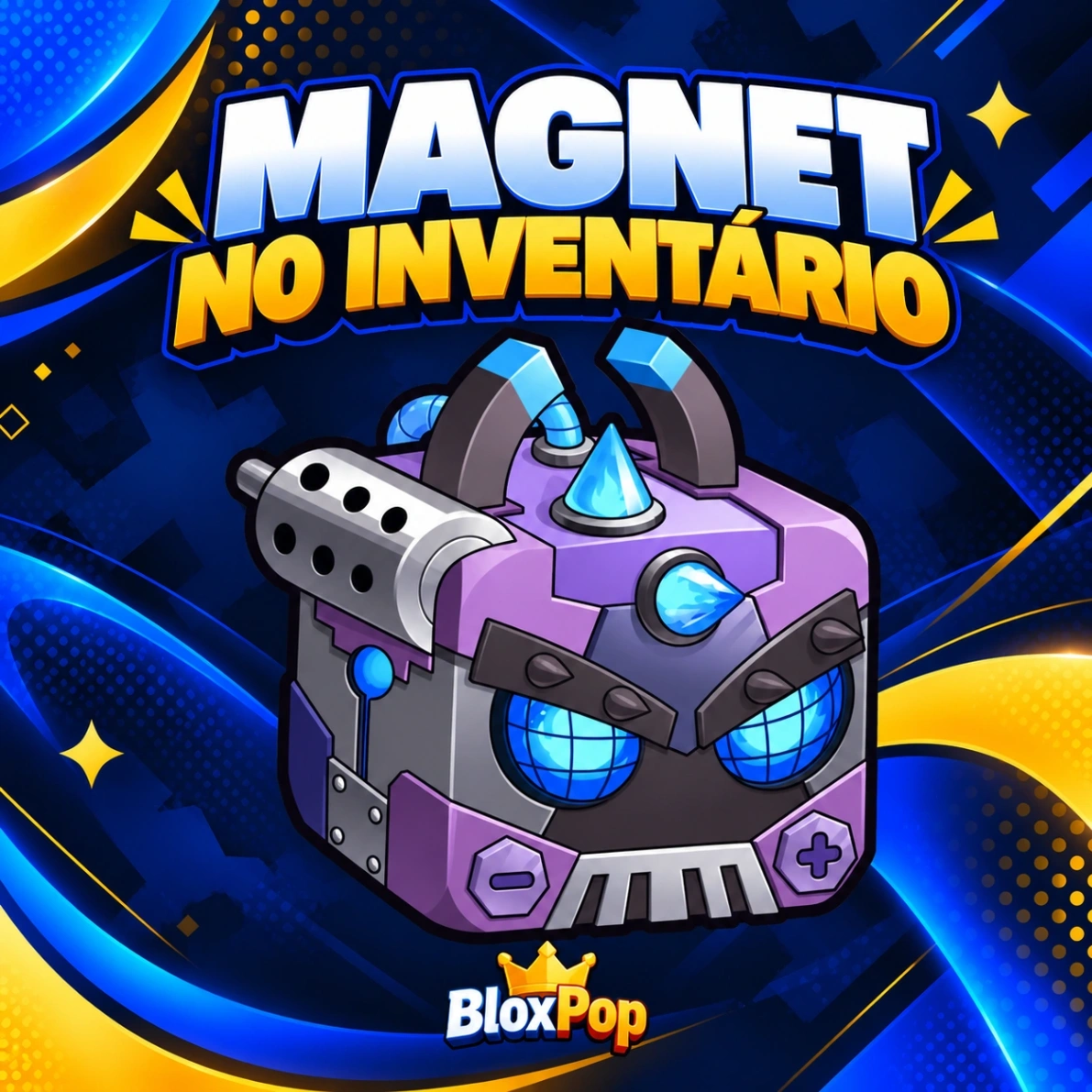Magnet no inventário (garantido)